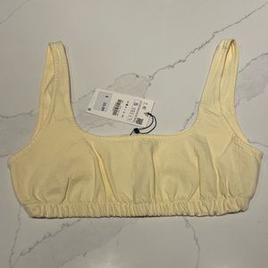 *NEW* Zara Yellow Crop Top